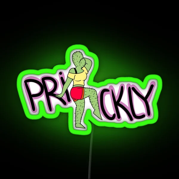 Prickly RGB Neon Sign