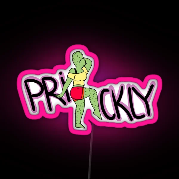 Prickly RGB Neon Sign