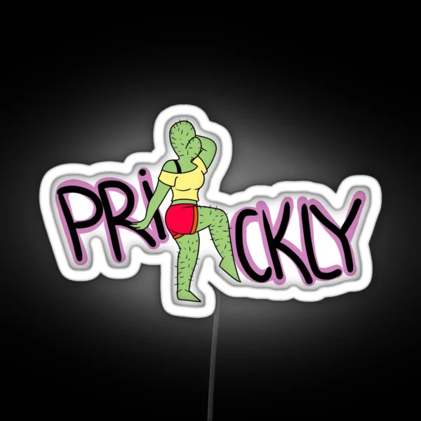 Prickly RGB Neon Sign