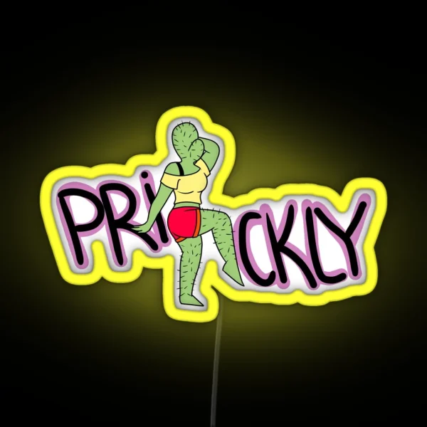 Prickly RGB Neon Sign