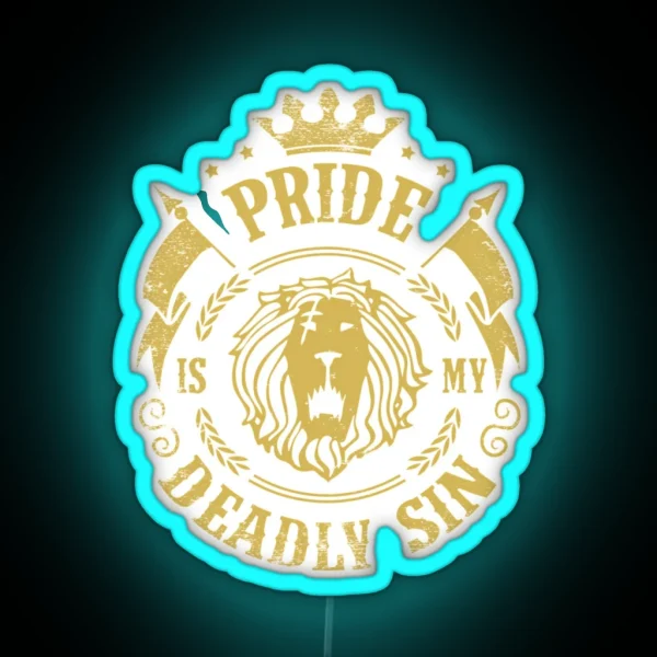 Pride Is My Deadly Sin RGB Neon Sign
