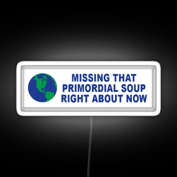 Primordial Soup RGB Neon Sign