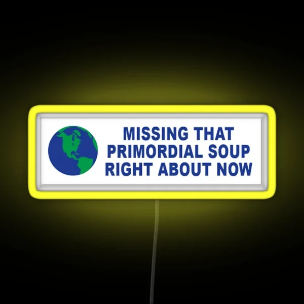 Primordial Soup RGB Neon Sign