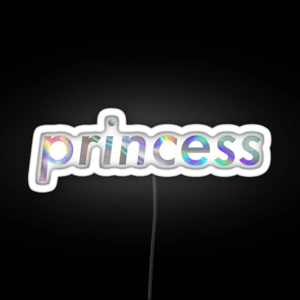Princess Aesthetic RGB Neon Sign
