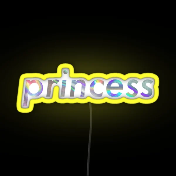 Princess Aesthetic RGB Neon Sign