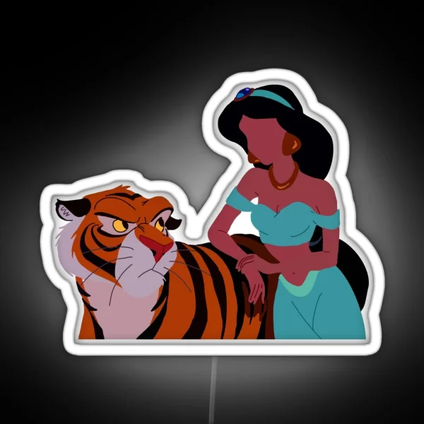 Princess And Rajah RGB Neon Sign