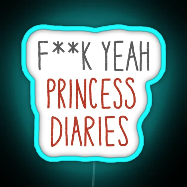 Princess Diaries RGB Neon Sign