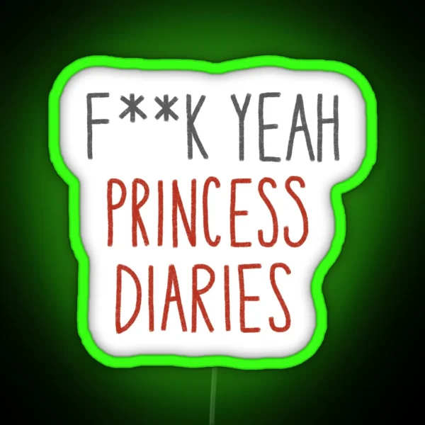 Princess Diaries RGB Neon Sign
