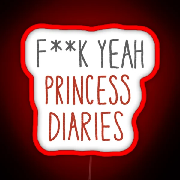 Princess Diaries RGB Neon Sign