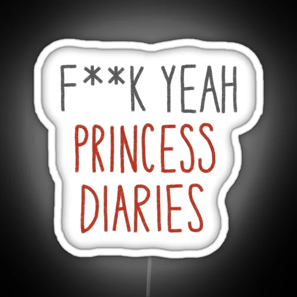Princess Diaries RGB Neon Sign