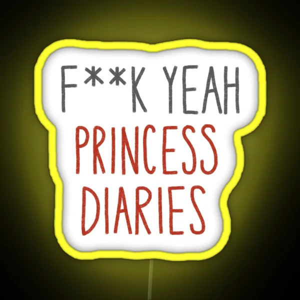 Princess Diaries RGB Neon Sign