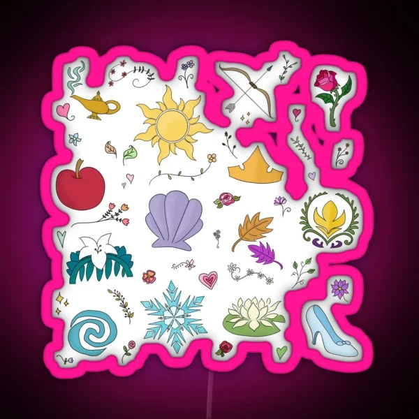 Princess Dreams RGB Neon Sign