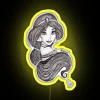 princess-jasmine-rgb-neon-sign-pen-sketch-yellow