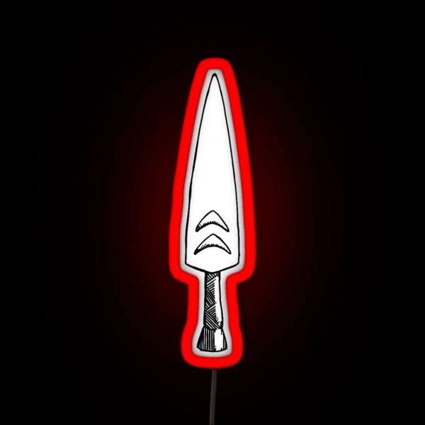 Princess Mononoke Dagger RGB Neon Sign