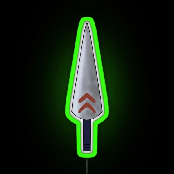 Princess Mononoke Knife RGB Neon Sign