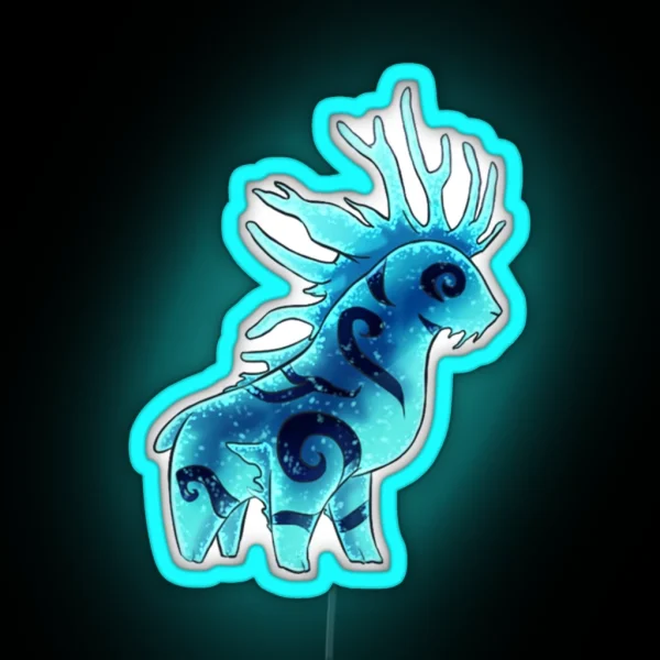 Princess Mononoke RGB Neon Sign