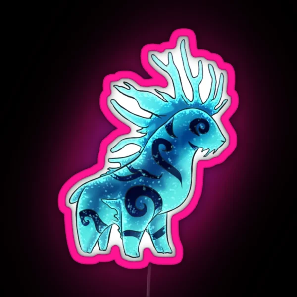 Princess Mononoke RGB Neon Sign