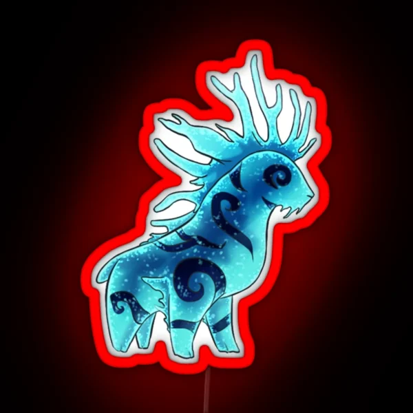 Princess Mononoke RGB Neon Sign