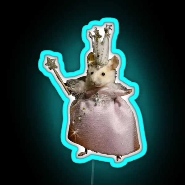 Princess Rat RGB Neon Sign