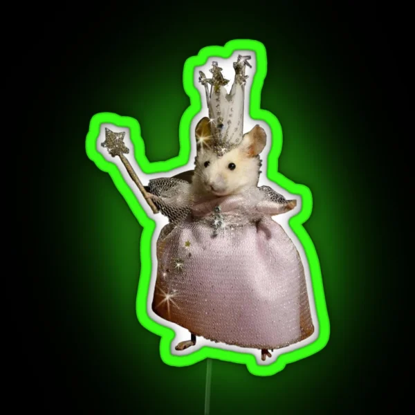 Princess Rat RGB Neon Sign