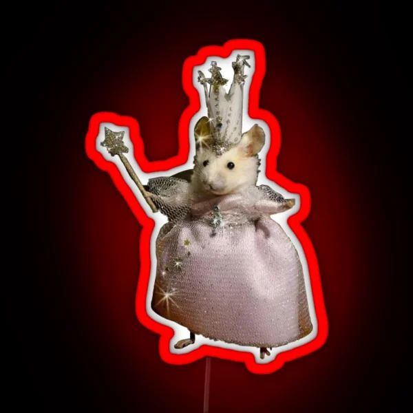 Princess Rat RGB Neon Sign