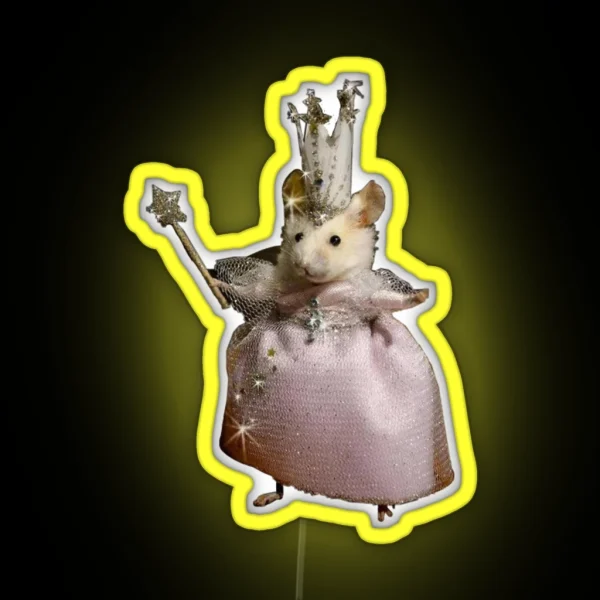 Princess Rat RGB Neon Sign