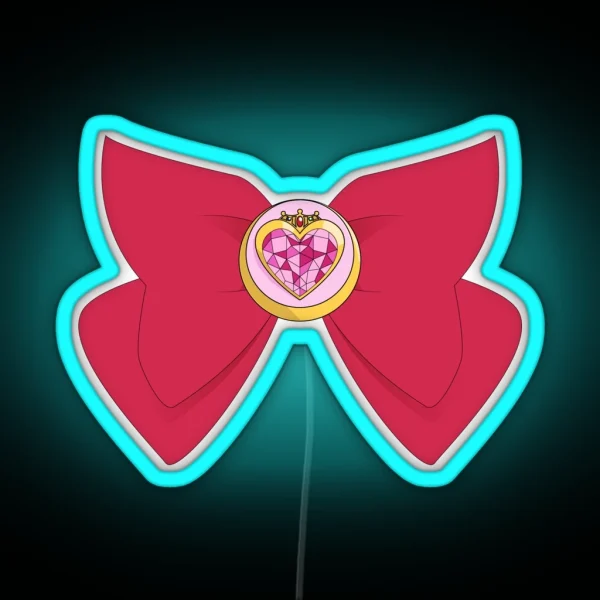 Prism Heart Compact RGB Neon Sign