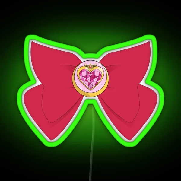 Prism Heart Compact RGB Neon Sign