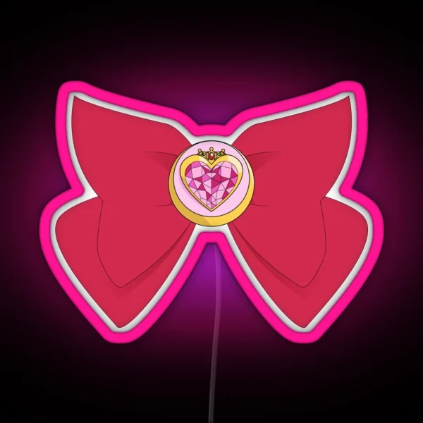 Prism Heart Compact RGB Neon Sign