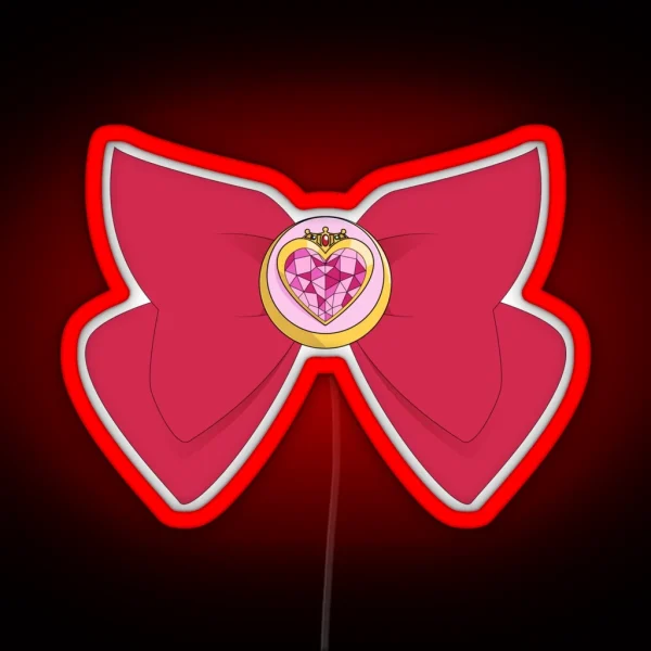 Prism Heart Compact RGB Neon Sign