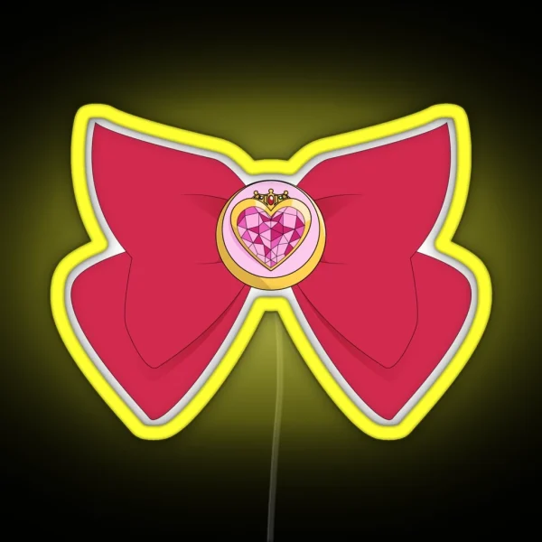 Prism Heart Compact RGB Neon Sign