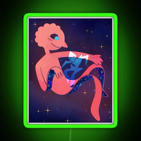 Prismo And The Scarab RGB Neon Sign