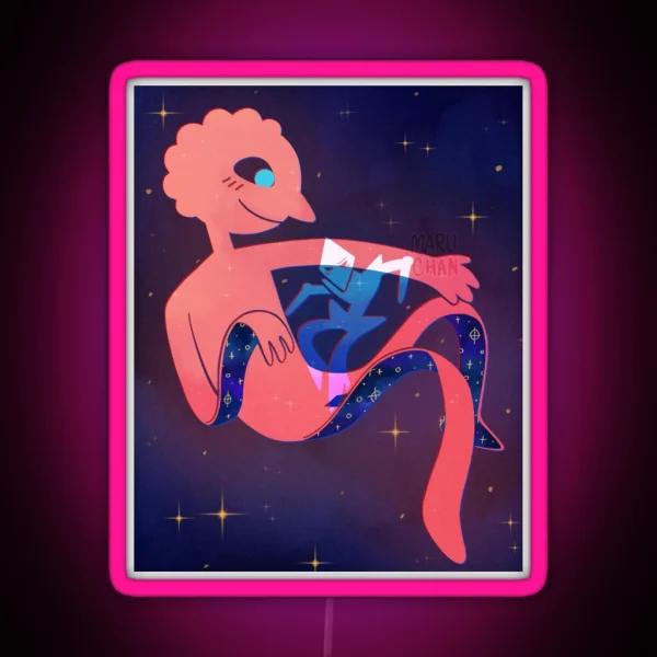 Prismo And The Scarab RGB Neon Sign