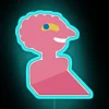 Neon sign", "wish master", "Prismo", "blue neon RGB Blue Neon Sign for Prismo The Wish Master