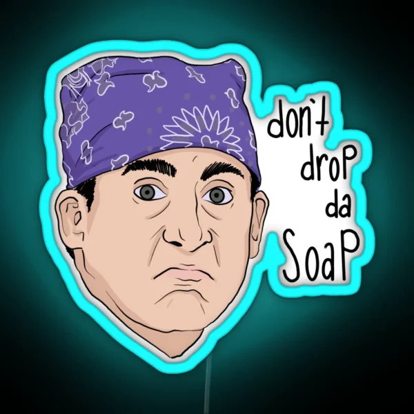 Prison Mike Don T Drop The Soap RGB Neon Sign