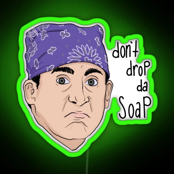 Prison Mike Don T Drop The Soap RGB Neon Sign