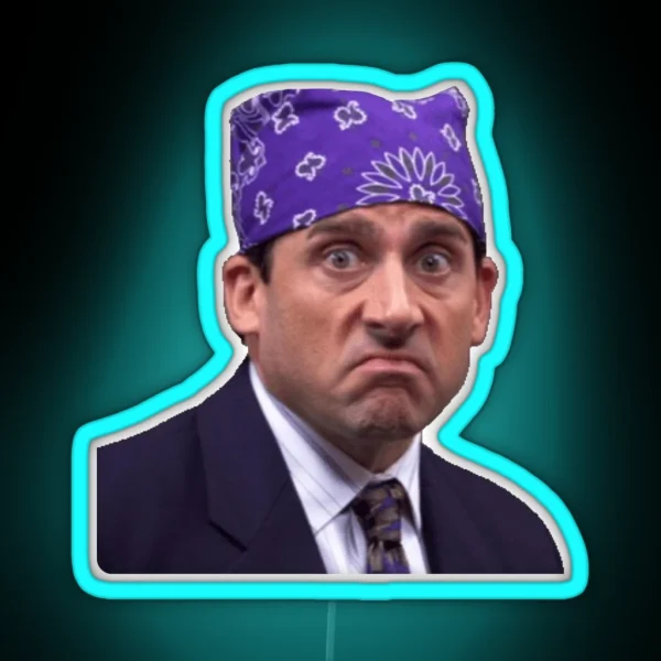 Prison Mike From The Office RGB Neon Sign
