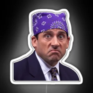 Prison Mike From The Office RGB Neon Sign