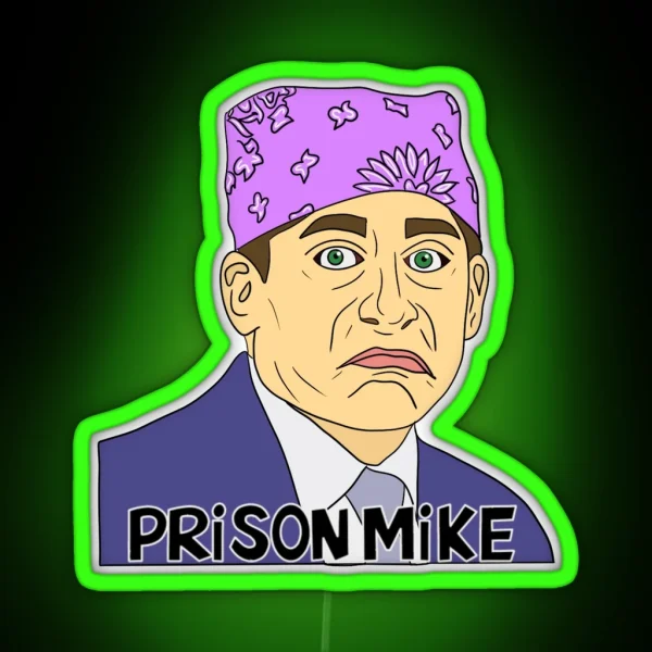 Prison Mike RGB Neon Sign