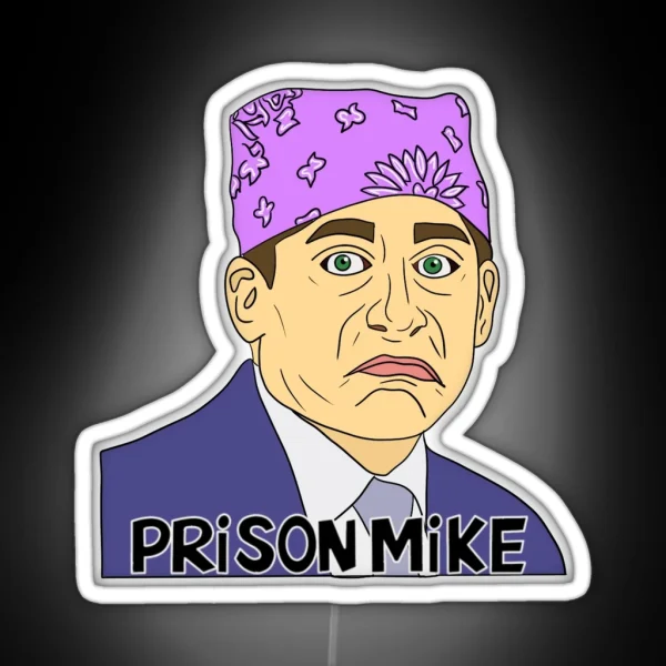 Prison Mike RGB Neon Sign