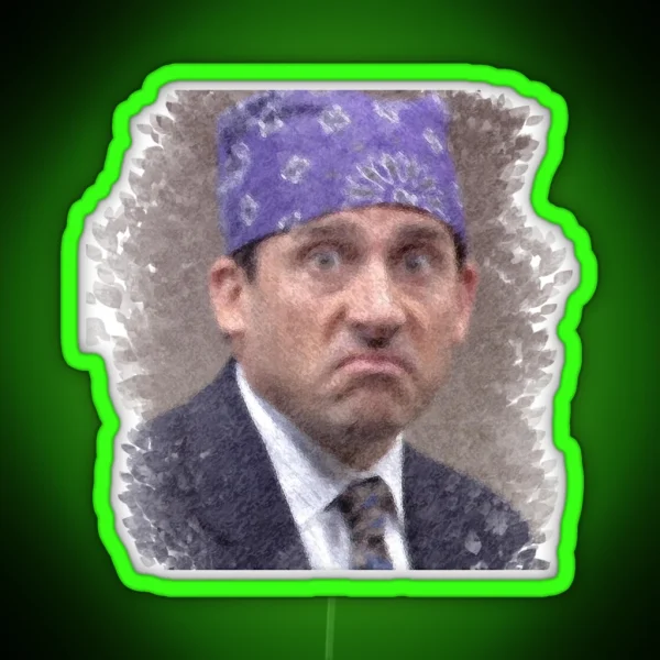 Prison Mike RGB Neon Sign