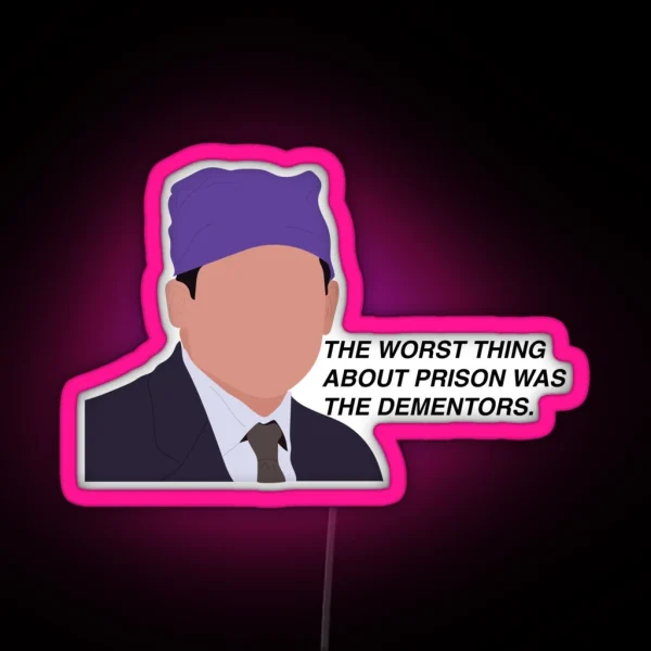 Prison Mike RGB Neon Sign