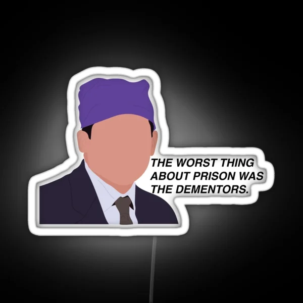 Prison Mike RGB Neon Sign