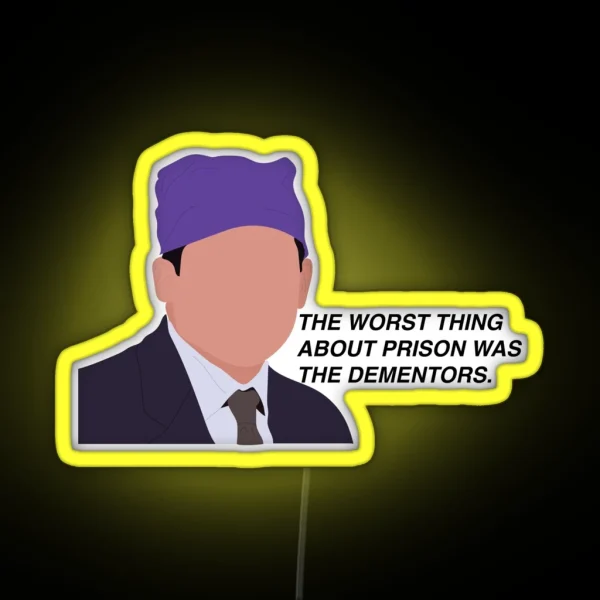 Prison Mike RGB Neon Sign