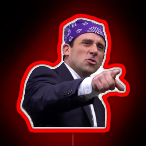 Prison Mike RGB Neon Sign