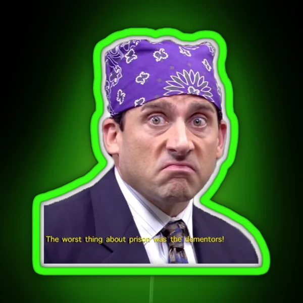 Prison Mike RGB Neon Sign
