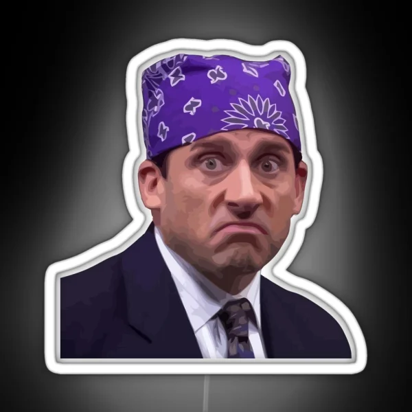 Prison Mike RGB Neon Sign