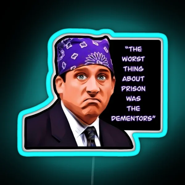 Prison Mike RGB Neon Sign