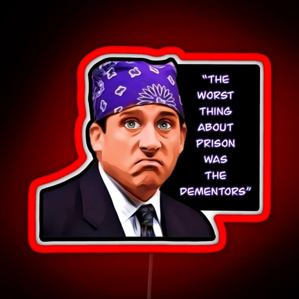 Prison Mike RGB Neon Sign