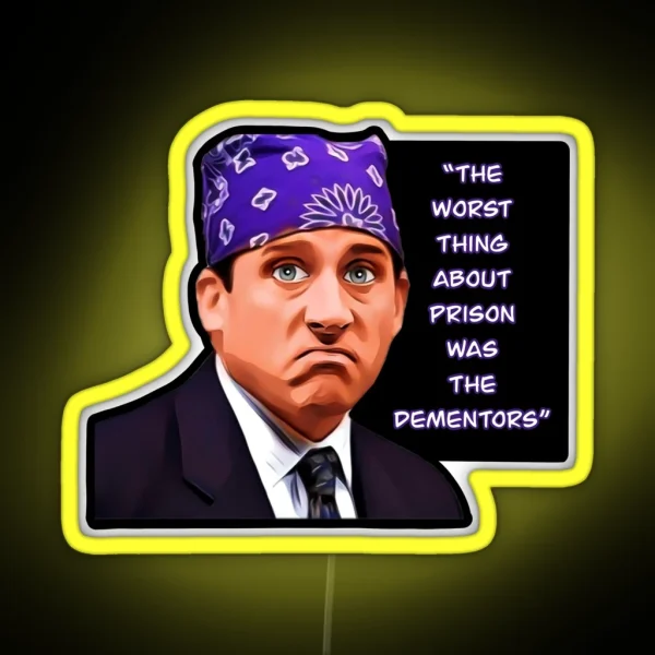 Prison Mike RGB Neon Sign